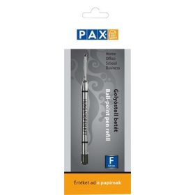 PAX Golyóstollbetét, 0,8 mm, PAX, fekete