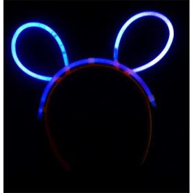 . Fejpánt, sötétben világító, műanyag, neon színek