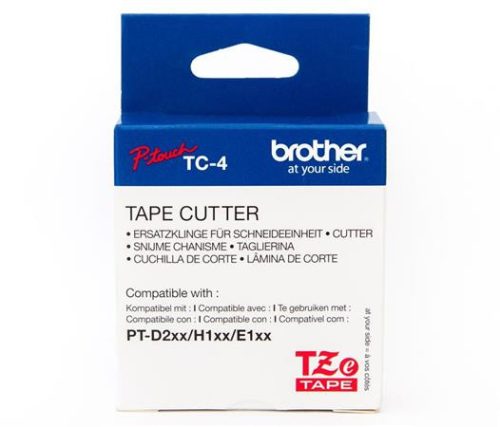 BROTHER Vágókés, TC4, BROTHER "PT" típusú feliratozógépekhez és etikett nyomtatókhoz