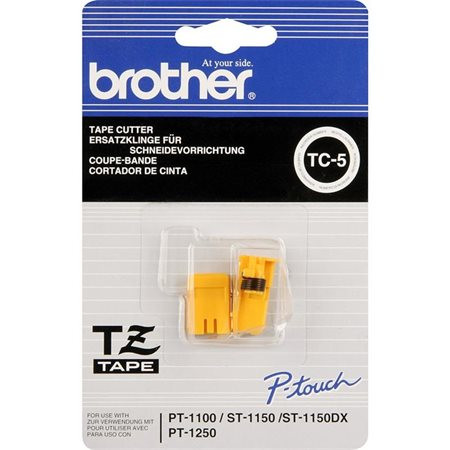 BROTHER Vágókés, TC5, BROTHER "PT" típusú feliratozógépekhez és etikett nyomtatókhoz