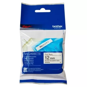   BROTHER Feliratozógép szalag, 12 mm x 8 m, BROTHER, "M-K231BZ" fehér-fekete