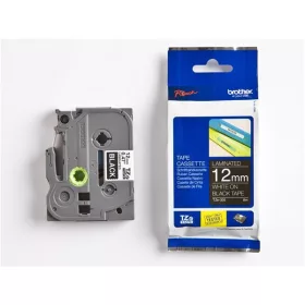   BROTHER Feliratozógép szalag, 12 mm x 8 m, BROTHER, "TZe-335" fekete-fehér