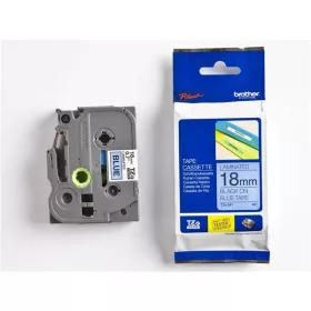   BROTHER Feliratozógép szalag, 18 mm x 8 m, BROTHER, "TZe-541" kék-fekete