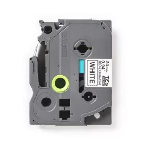   BROTHER Feliratozógép szalag, önlamináló, 24 mm x 8 m, BROTHER "TZe-SL251", fehér-fekete