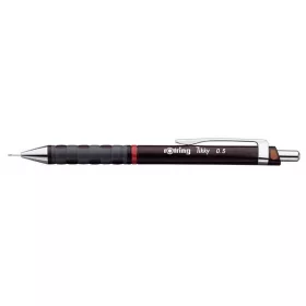   ROTRING Nyomósirón, 0,5 mm, ROTRING "Tikky T", bordó