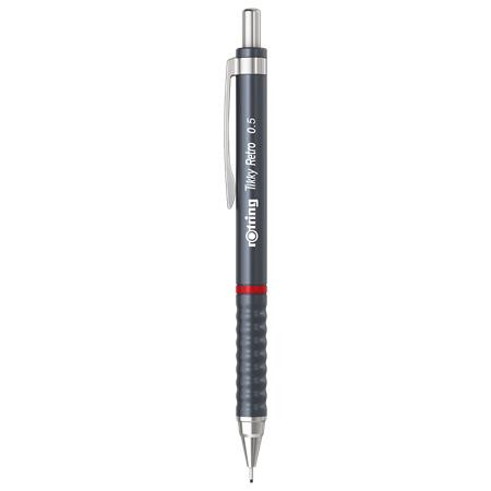 ROTRING Nyomósirón, 0,5 mm, ROTRING "Tikky Retro", szürke