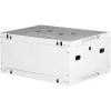 LANDE Rack szekrény, fali, 19", 4U, lapraszerelt, LANDE "PROlineB", szürke