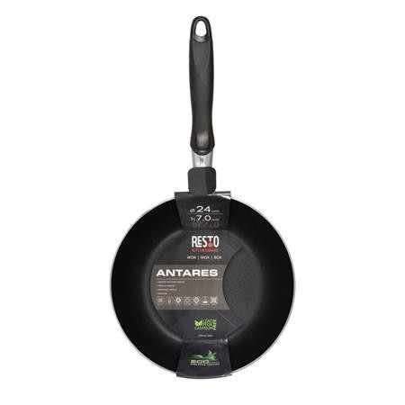 RESTO Wok serpenyő, 24 cm, RESTO "Antares 93601"