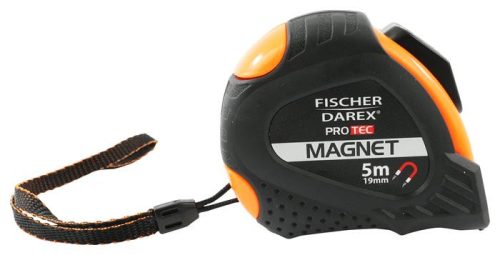 FISCHER DAREX Mérőszalag, 5 m x 19 mm, mágneses, FISCHER DAREX