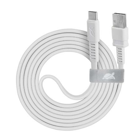 RIVACASE USB kábel, USB-USB-C, 1,2m, RIVACASE "PS6002", fehér