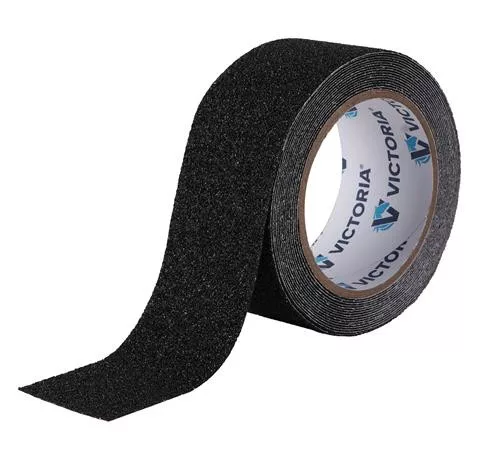 VICTORIA FACILITY Csúszásgátló szalag, 50 mm x 5 m, VICTORIA FACILITY, fekete