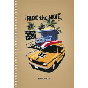   SHKOLYARYK Spirálfüzet, A5, sima, 96 lap, SHKOLYARYK "Student", vegyes