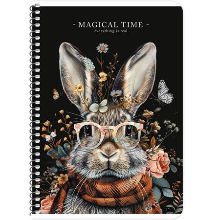 SHKOLYARYK Spirálfüzet, A5, kockás, 80 lap, SHKOLYARYK, vegyes