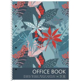   SHKOLYARYK Spirálfüzet, A4+, vonalas, 80 lap, SHKOLYARYK "Forest", vegyes