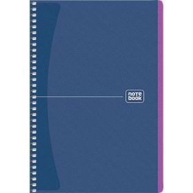   SHKOLYARYK Spirálfüzet, A5, kockás, 80 lap, SHKOLYARYK "Notebook", vegyes