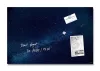 SIGEL Mágneses üvegtábla, 60x40x1,5 cm, SIGEL "Artverum® ", Galaxy mintázat