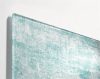 SIGEL Mágneses üvegtábla, 91x46x1,5 cm, SIGEL "Artverum® ", türkizkék fal mintázat, matt