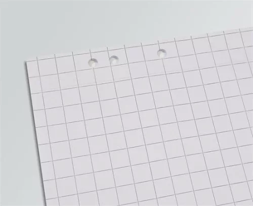 SIGEL Flipchart papír, négyzethálós, 68x98 cm, 5x20 lap, SIGEL