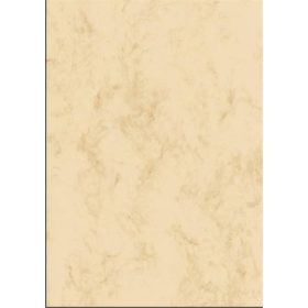   SIGEL Előnyomott papír, kétoldalas, A4, 200 g, SIGEL, bézs, márványos