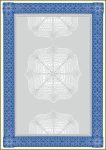   SIGEL Előnyomott papír, A4, 185 g, SIGEL "Oklevél", kék