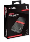   EMTEC SSD (külső memória), 1TB, USB 3.2, 420/450 MB/s, EMTEC "X200"