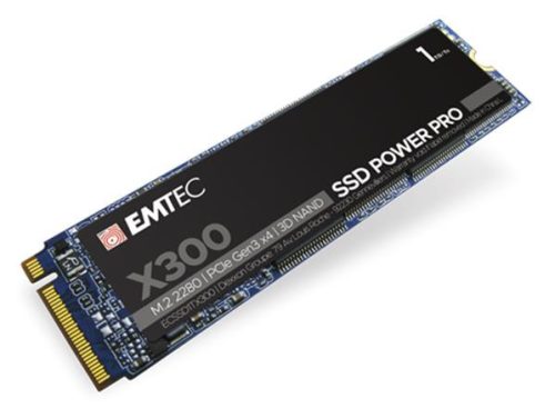 EMTEC SSD (belső memória), 1TB, M2 NVMe, 3300/2200 MB/s, EMTEC "X300"