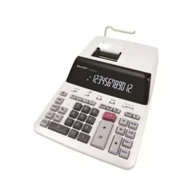   SHARP Számológép, szalagos, 12 számjegy, 2 színű nyomtató, SHARP "CS-2635LW"