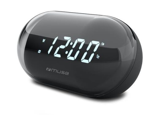 MUSE Rádió, órás, MUSE, "M-15GL", fekete