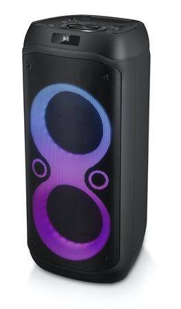 MUSE Hangszóró, Bluetooth, mikrofonnal, LED fényekkel, 600W, MUSE "M-1937DJ", fekete