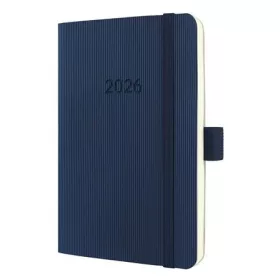   SIGEL Naptár, A6, heti, 2026, puha borító, SIGEL "Conceptum", éjkék