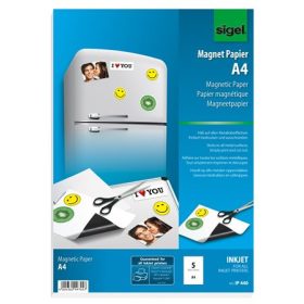 SIGEL Mágneses papír, A4, SIGEL