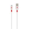 SKROSS Töltőkábel, USB-A/Lightning (Apple),  1,2m, SKROSS, fehér