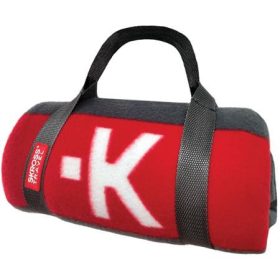   SKROSS Utazótakaró, polár, hordozópánt, SKROSS, piros-szürke