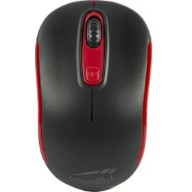   SPEEDLINK Egér, vezeték nélküli, optikai, USB, SPEEDLINK "Ceptica", fekete és piros