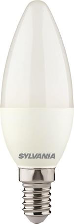 SYLVANIA LED izzó, E14, gyertya, 4,5W, 470lm, 2700K (MF), SYLVANIA "ToLEDo"