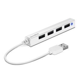   SPEEDLINK USB elosztó-HUB, 4 port, USB 2.0, SPEEDLINK "Snappy Slim" fehér