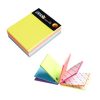STICK N Öntapadó jegyzettömb, 101x76 mm, 280 lap, STICK N "Magic Cube", neon színek