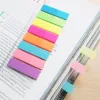 STICK N Jelölőcímke, műanyag, 8x25 lap, 45x12 mm, STICK N, neon színek