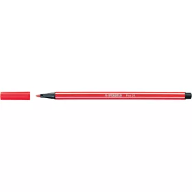 Rostirón, filctoll 1mm, M STABILO Pen 68 kármin piros