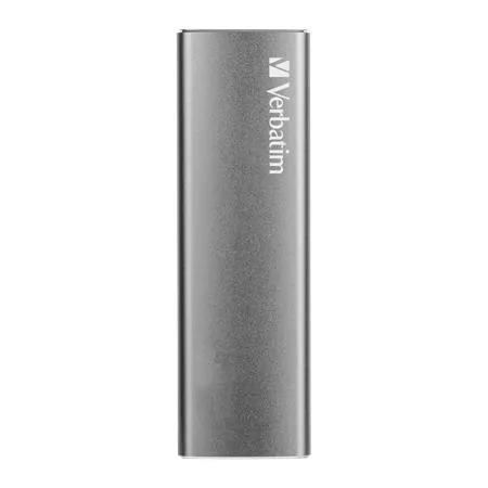 VERBATIM SSD (külső memória), 120 GB, USB 3.2 Gen2, VERBATIM "Vx500", szürke