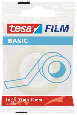 TESA Ragasztószalag, 19 mm x 33 m, TESA "Basic", átlátszó