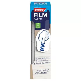   TESA Ragasztószalag, írható, papír, 19 mm x 10 m, TESA "tesafilm®", átlátszó
