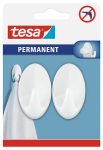   TESA Műanyag akasztó, öntapadó, ovális, L méret, TESA, fehér