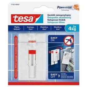   TESA Akasztószög, öntapadó, állítható, TESA "Powerstrips®", sima felületre