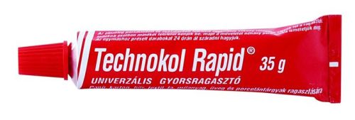 TECHNOKOL Ragasztó, folyékony, 35 g, TECHNOKOL "Rapid", piros