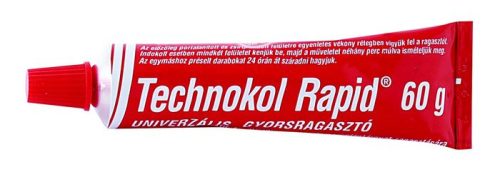 TECHNOKOL Ragasztó, folyékony, 60 g, TECHNOKOL "Rapid", piros