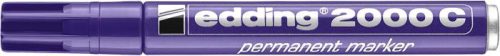 EDDING Alkoholos marker, 1,5-3 mm, kúpos, EDDING "2000", lila