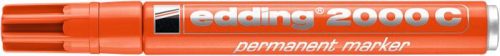 EDDING Alkoholos marker, 1,5-3 mm, kúpos, EDDING "2000", narancssárga