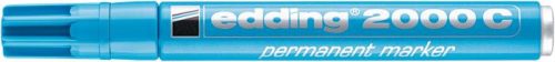 Alkoholos marker 1,5-3 mm  kúpos EDDING "2000" világoskék