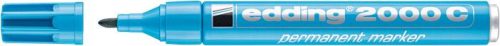 Alkoholos marker 1,5-3 mm  kúpos EDDING "2000" világoskék